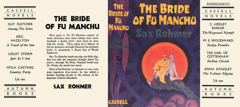 Item #6214 Bride of Fu Manchu, The. Sax Rohmer.