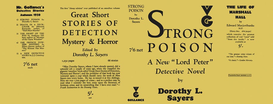 Item #6224 Strong Poison. Dorothy L. Sayers.
