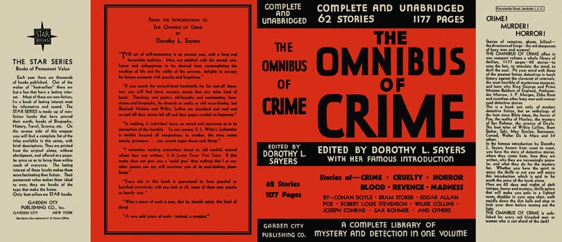 Item #6228 Omnibus of Crime, The. Dorothy L. Sayers