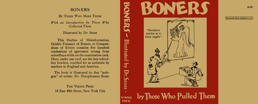 Item #6234 Boners. Seuss Dr