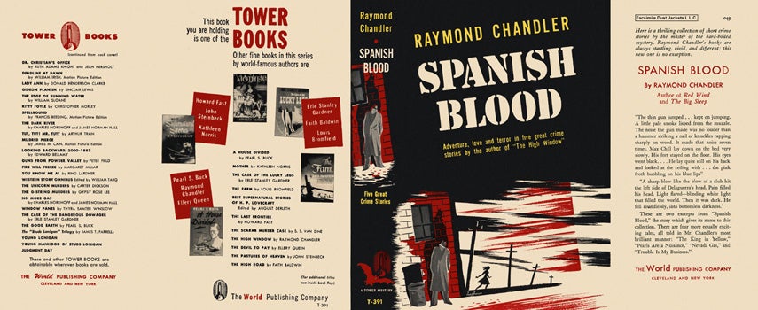 Item #627 Spanish Blood. Raymond Chandler