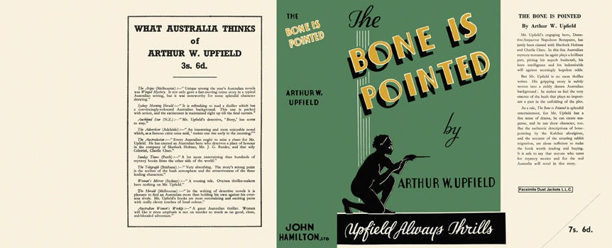 Item #6278 Bone Is Pointed, The. Arthur W. Upfield