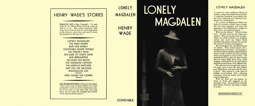 Item #6297 Lonely Magdalen. Henry Wade
