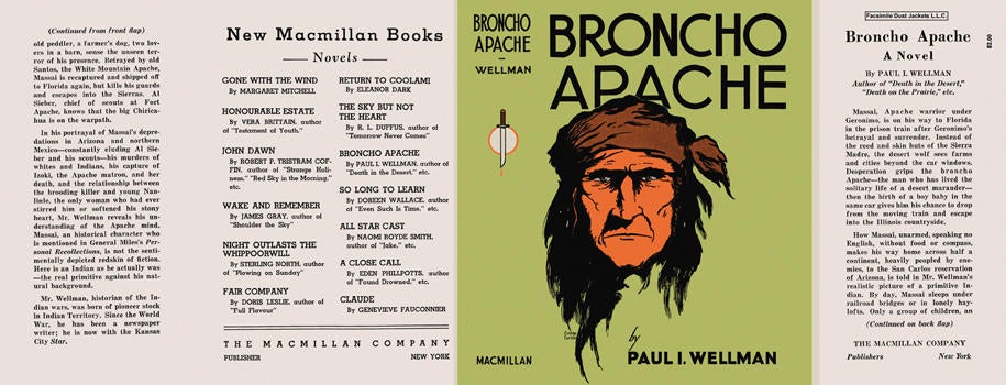 Item #6311 Broncho Apache. Paul I. Wellman