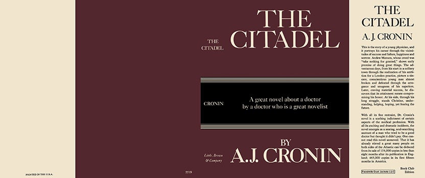 Item #63116 Citadel, The. A. J. Cronin