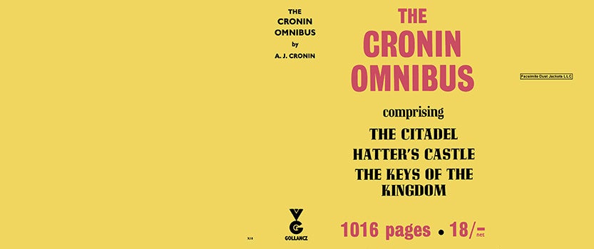 Item #63118 Cronin Omnibus, The. A. J. Cronin