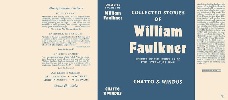 Item #63121 Collected Stories of William Faulkner. William Faulkner