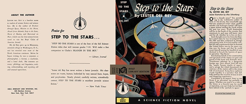 Item #63133 Step to the Stars. Lester Del Rey
