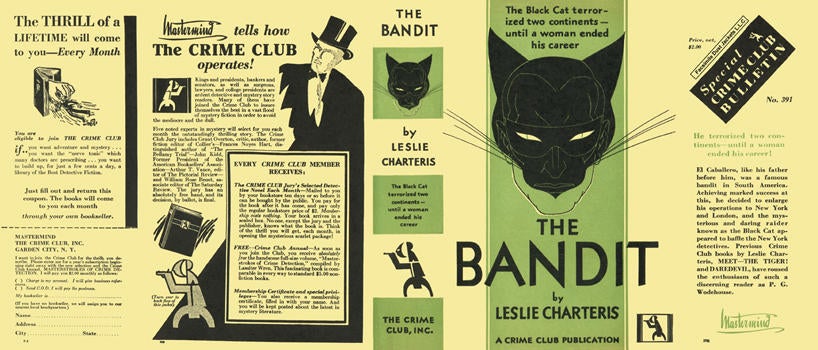 Item #632 Bandit, The. Leslie Charteris