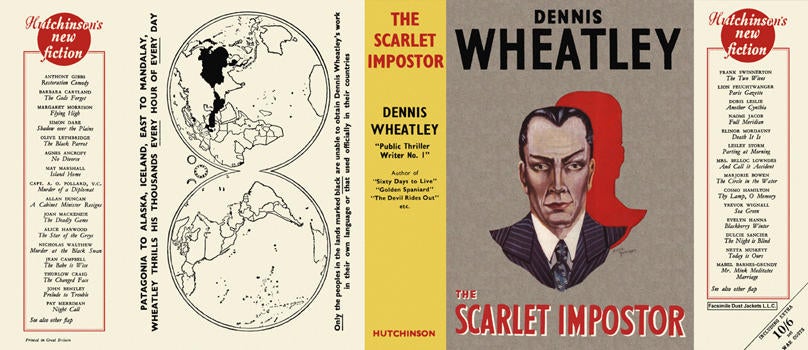 Item #6321 Scarlet Impostor, The. Dennis Wheatley.
