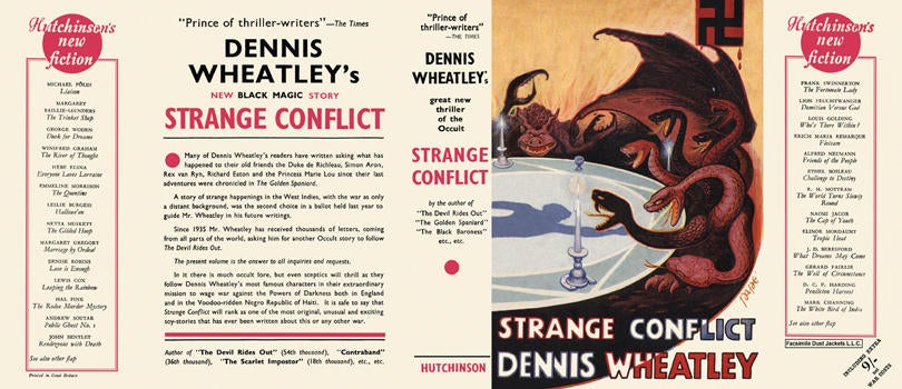 Item #6323 Strange Conflict. Dennis Wheatley