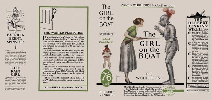 Item #6335 Girl on the Boat, The. P. G. Wodehouse