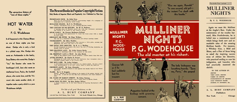 Item #6338 Mulliner Nights. P. G. Wodehouse