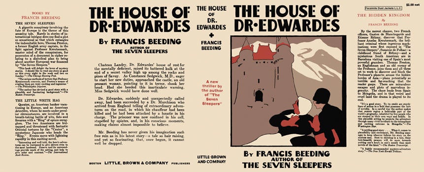 Item #6349 House of Dr. Edwardes, The. Francis Beeding