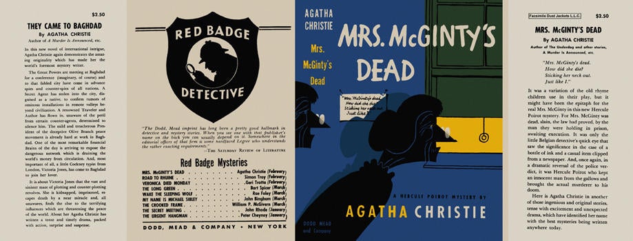 Item #6354 Mrs. McGinty's Dead. Agatha Christie