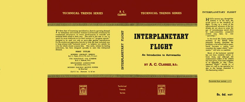 Item #6355 Interplanetary Flight, An Introduction to Astronautics. Arthur C. Clarke
