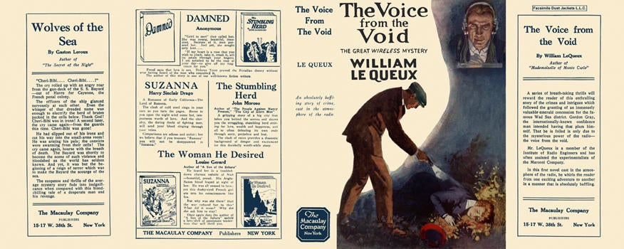 Item #6374 Voice from the Void, The. William Le Queux