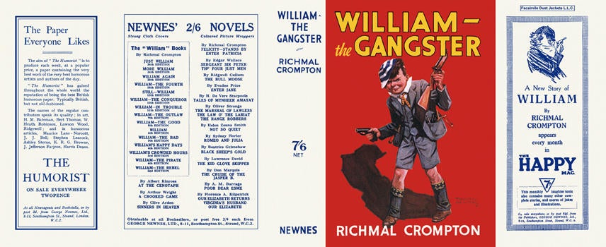 Item #6419 William the Gangster. Richmal Crompton