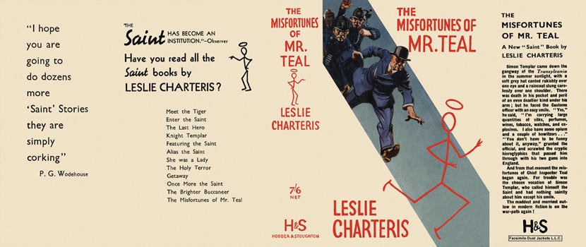 Item #642 Misfortunes of Mr. Teal, The. Leslie Charteris