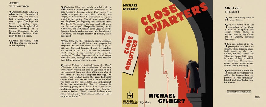 Item #6426 Close Quarters. Michael Gilbert