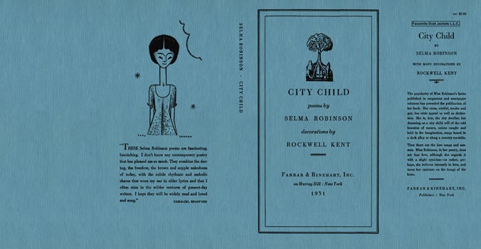 Item #6449 City Child. Selma Robinson