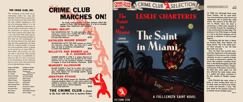 Item #646 Saint in Miami, The. Leslie Charteris