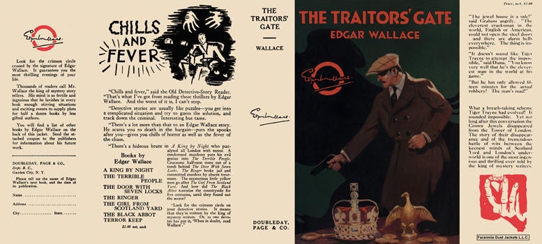 Item #6474 Traitors' Gate, The. Edgar Wallace