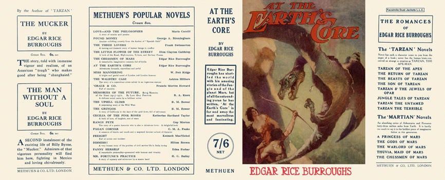 Item #6503 At the Earth's Core. Edgar Rice Burroughs.