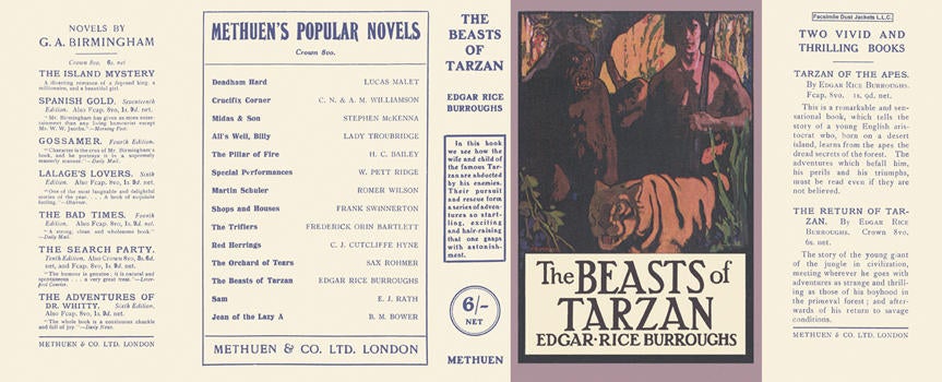 Item #6505 Beasts of Tarzan, The. Edgar Rice Burroughs.