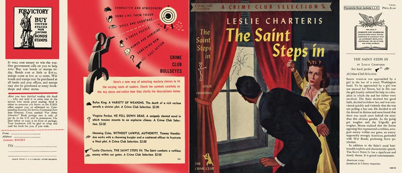Item #651 Saint Steps In, The. Leslie Charteris
