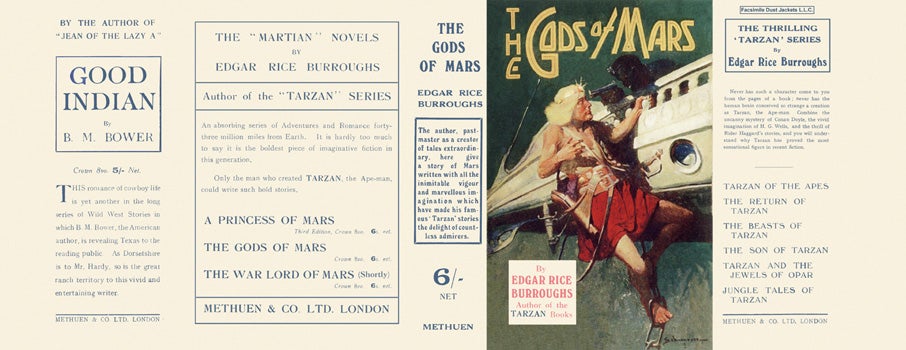 Item #6511 Gods of Mars, The. Edgar Rice Burroughs.