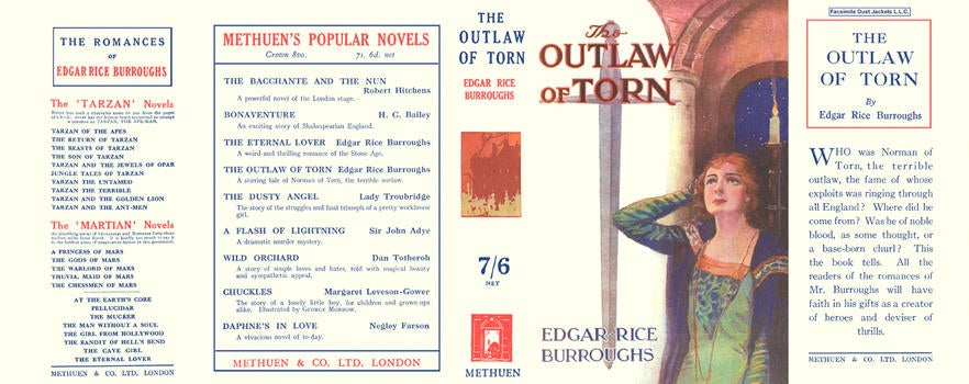 Item #6514 Outlaw of Torn, The. Edgar Rice Burroughs.