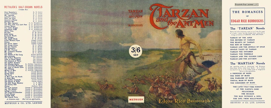Item #6518 Tarzan and the Ant Men. Edgar Rice Burroughs