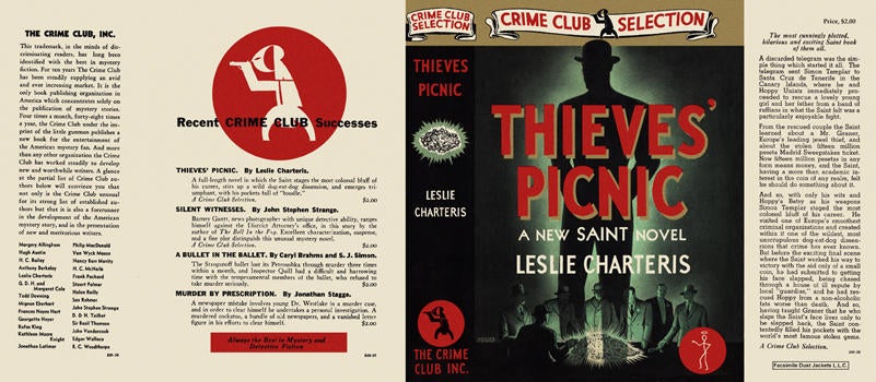 Item #652 Thieves' Picnic. Leslie Charteris