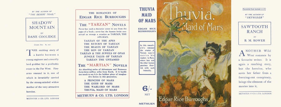 Item #6526 Thuvia, Maid of Mars. Edgar Rice Burroughs