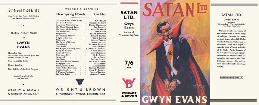 Item #6530 Satan LTD. Gwyn Evans