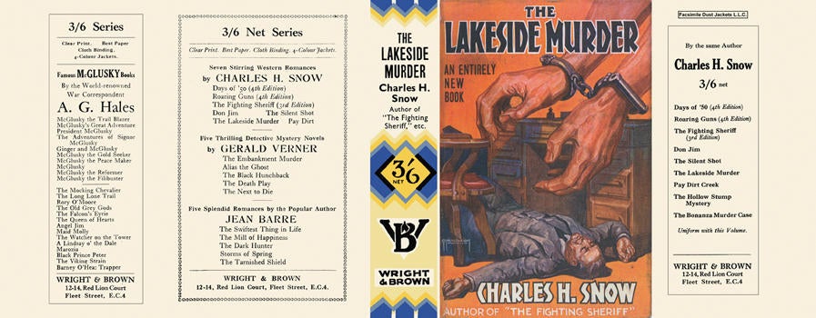 Item #6539 Lakeside Murder, The. Charles H. Snow.
