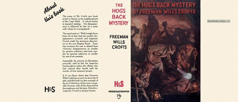 Item #6546 Hog's Back Mystery, The. Freeman Wills Crofts