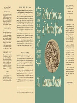 Reflections on a Marine Venus. Lawrence Durrell.