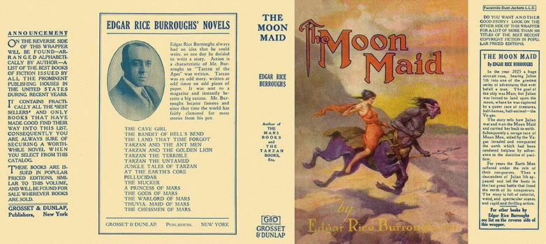 Item #6593 Moon Maid, The. Edgar Rice Burroughs