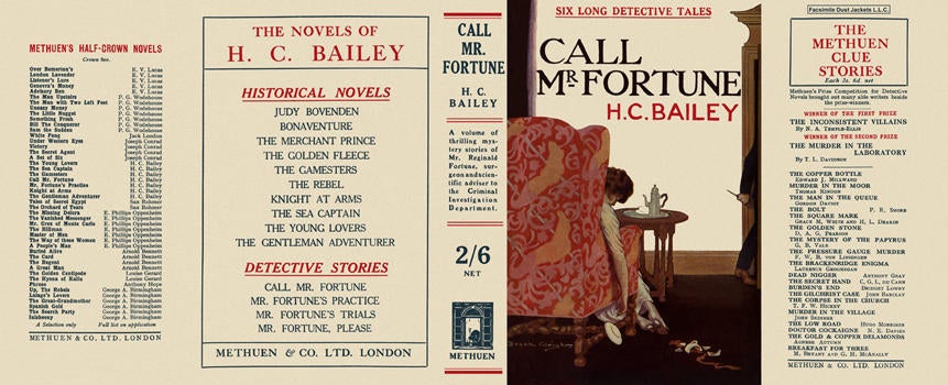 Item #6604 Call Mr. Fortune. H. C. Bailey