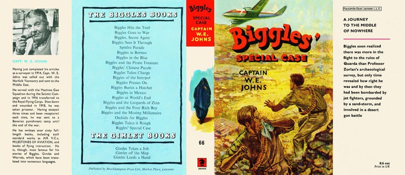 Item #6627 Biggles' Special Case. Captain W. E. Johns