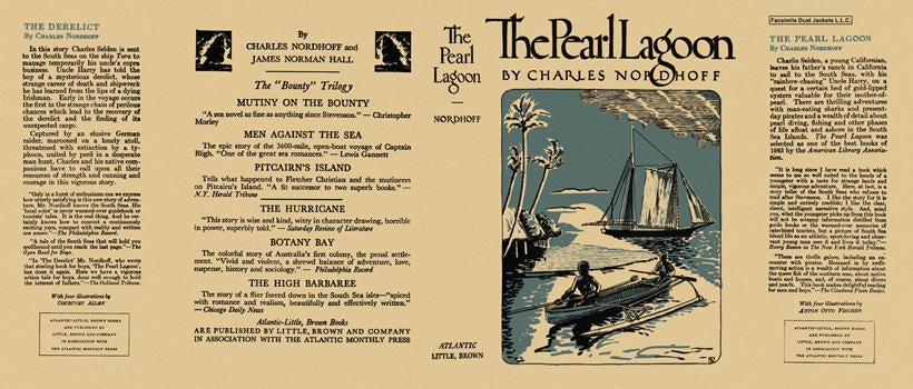 Item #6635 Pearl Lagoon, The. Charles Nordhoff.