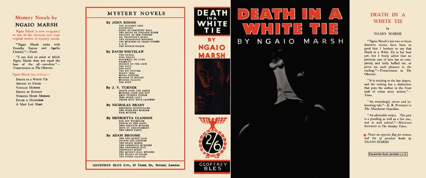Item #6636 Death in a White Tie. Ngaio Marsh