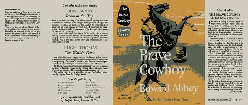Item #6637 Brave Cowboy, The. Edward Abbey.