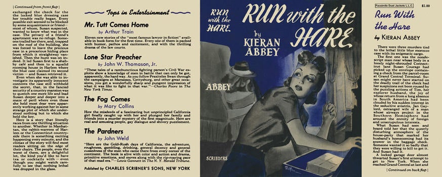 Item #6638 Run with the Hare. Kieran Abbey