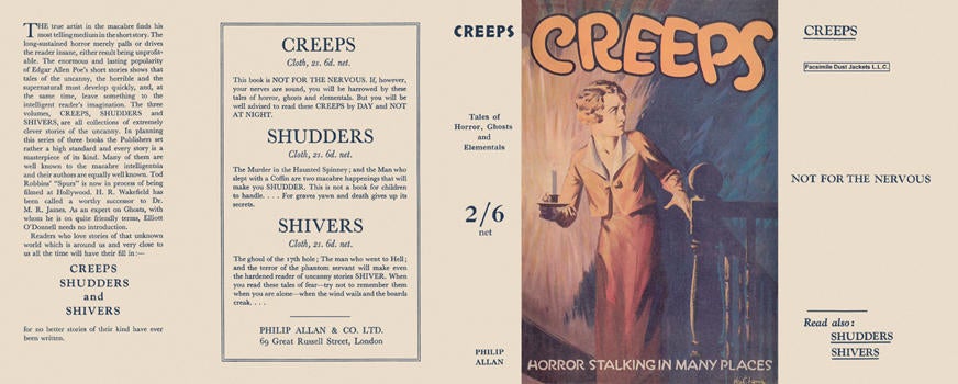 Item #6646 Creeps. Charles Lloyd Birkin, Anthology