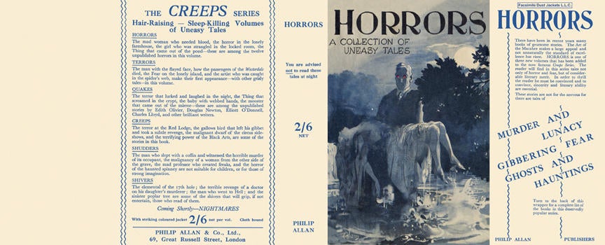 Item #6647 Horrors. Charles Lloyd Birkin, Anthology.