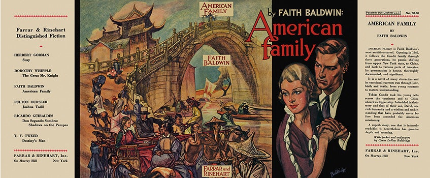 Item #6657 American Family. Faith Baldwin