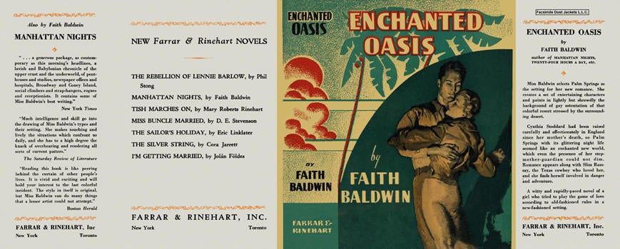 Item #6658 Enchanted Oasis. Faith Baldwin